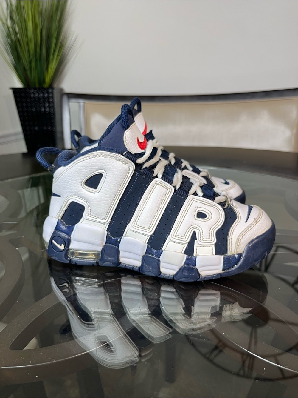 Nike Air More Uptempo Olympic Sneakers Sz 3Y